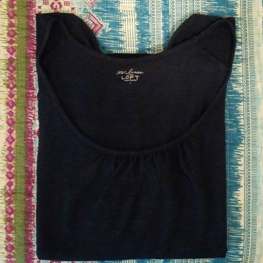 Loft linen tee